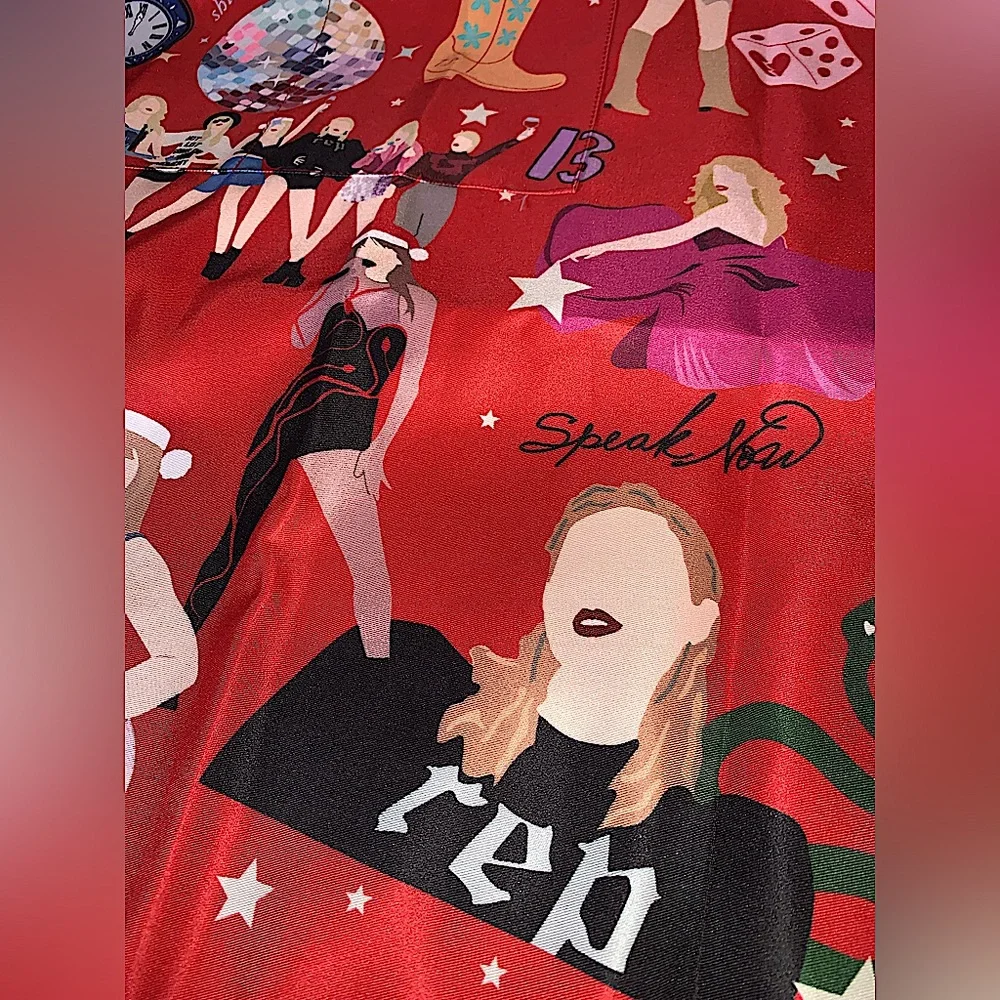 Taylor Swift Inspired Merry Swiftmas Apron O/S New - No Tags Christmas Holiday